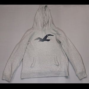 HOLLISTER WHITE HOODIE